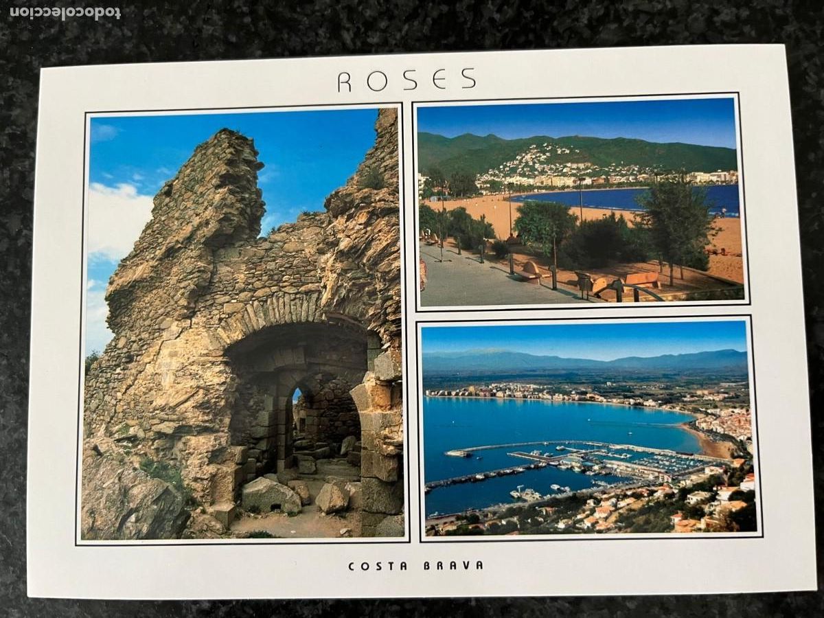 Postales: postal Roses Girona sin circular - Foto 1