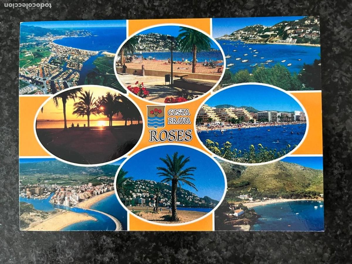 Postales: postal Roses Girona sin circular - Foto 1