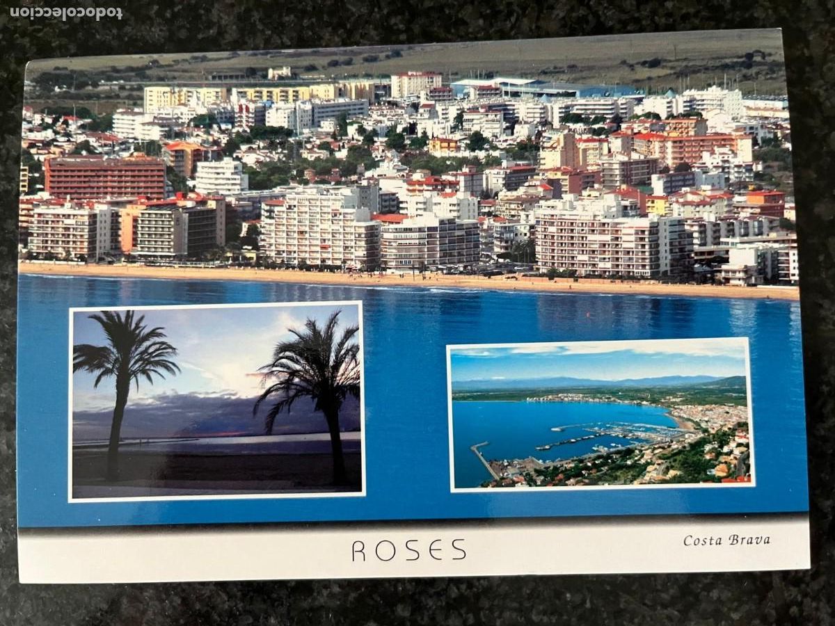 Postales: postal Roses Girona sin circular - Foto 1
