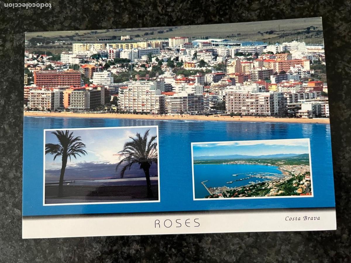 Postais: postal Roses Girona sin circular