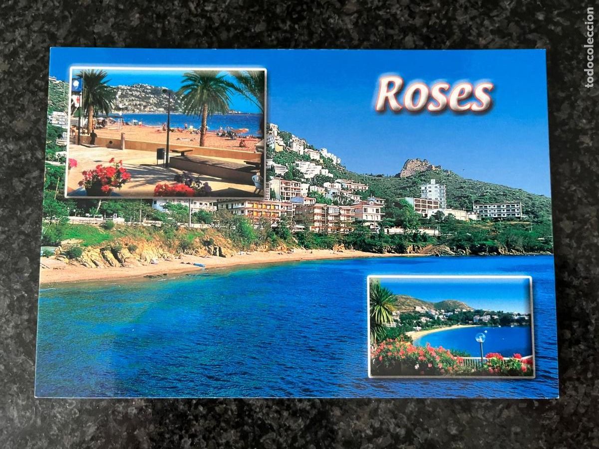 Postales: postal Roses Girona sin circular - Foto 1