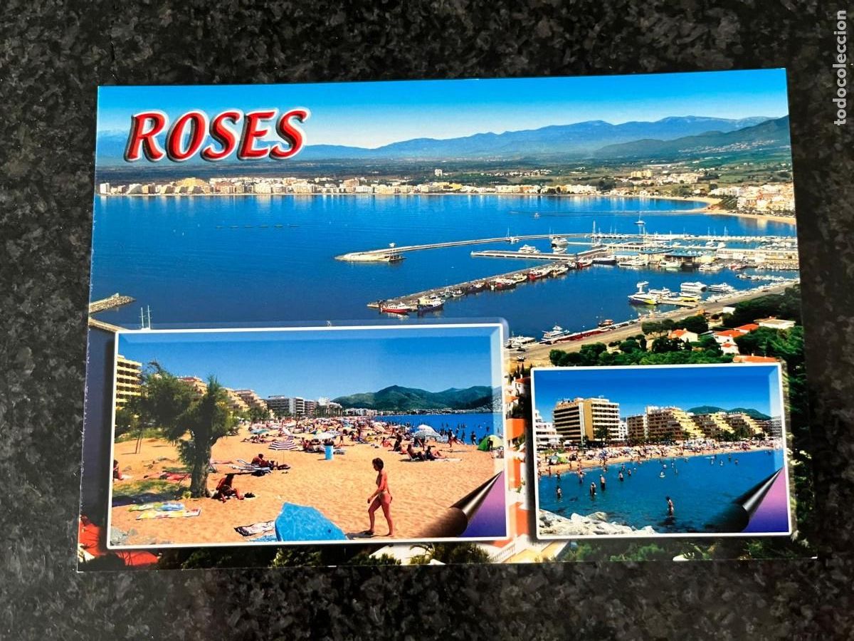 Postales: postal Roses Girona sin circular - Foto 1