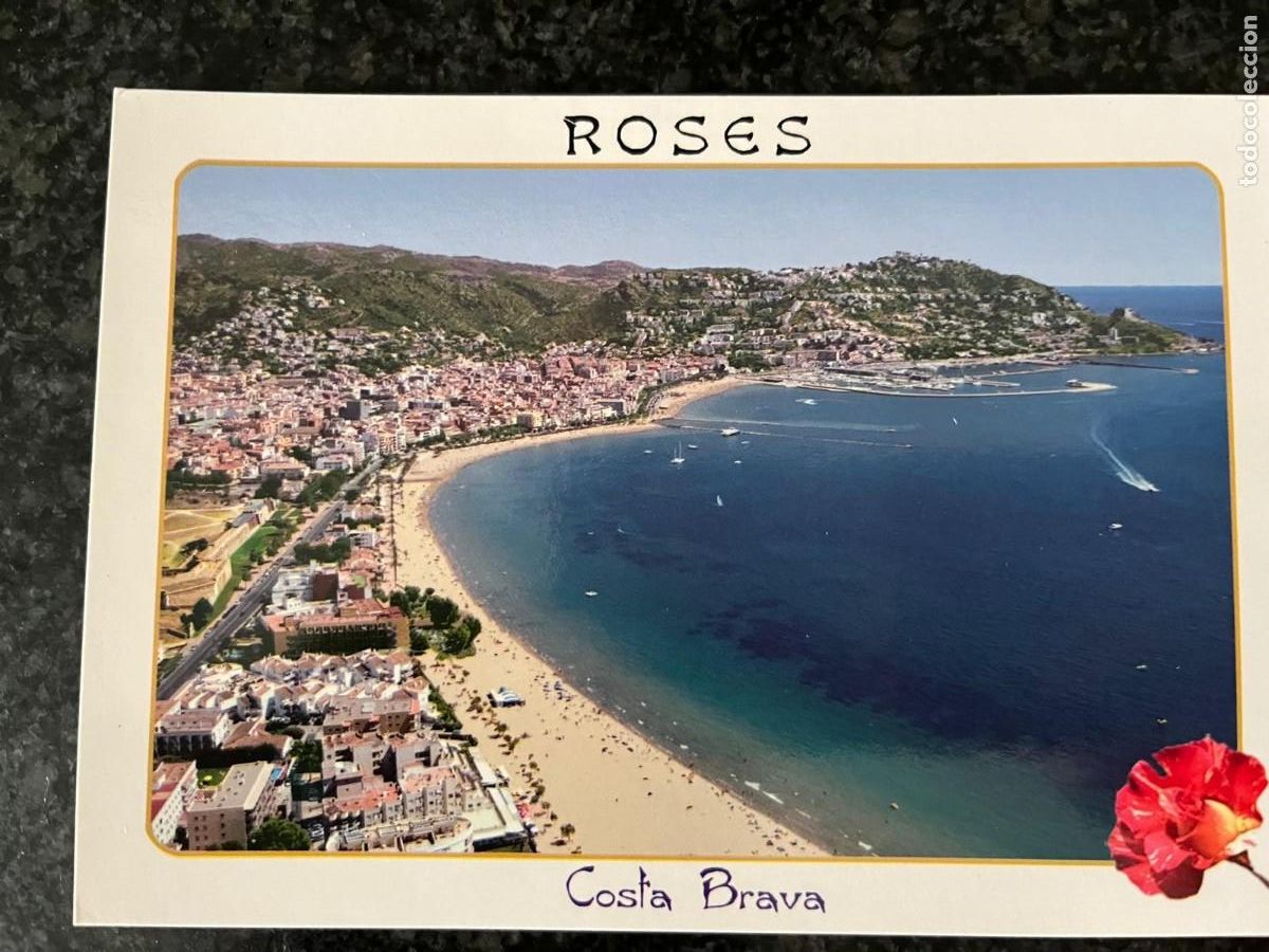 Postales: postal Roses Girona sin circular