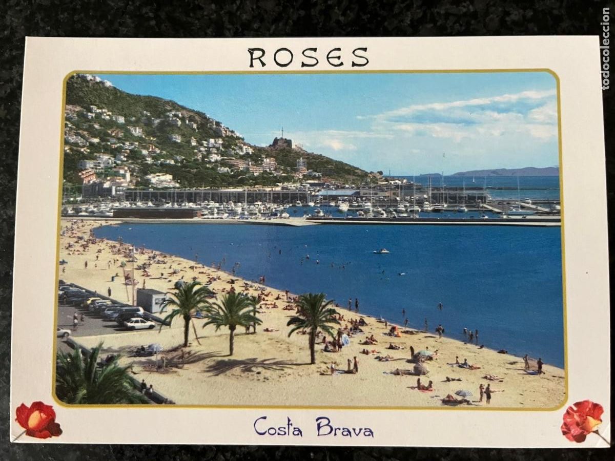 Postales: postal Roses Girona sin circular