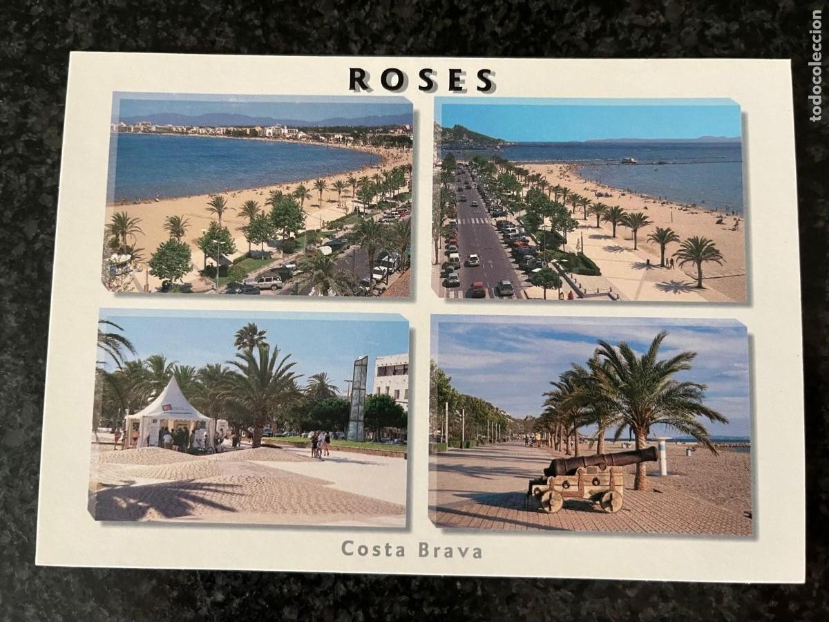Postales: postal Roses Girona sin circular - Foto 1
