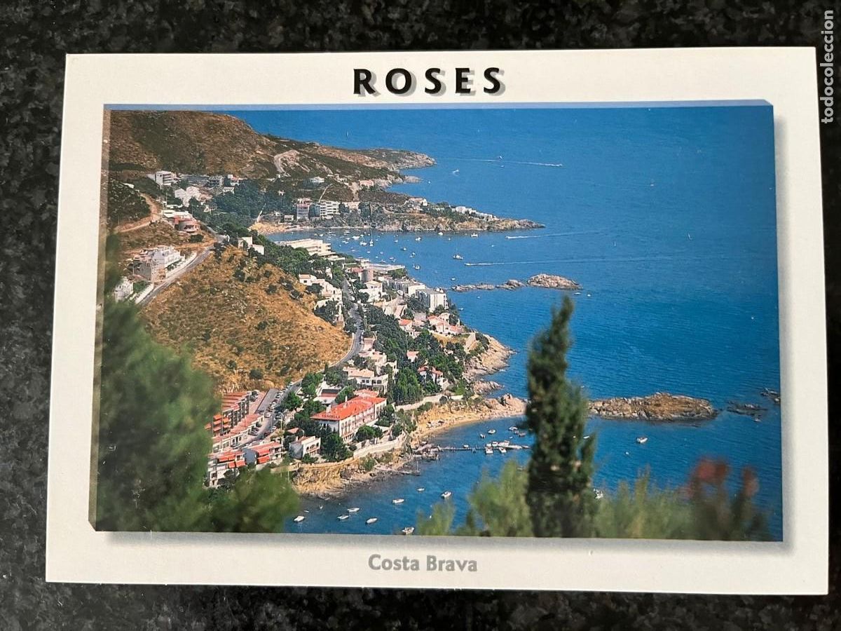 Cartes Postales: postal Roses Girona sin circular