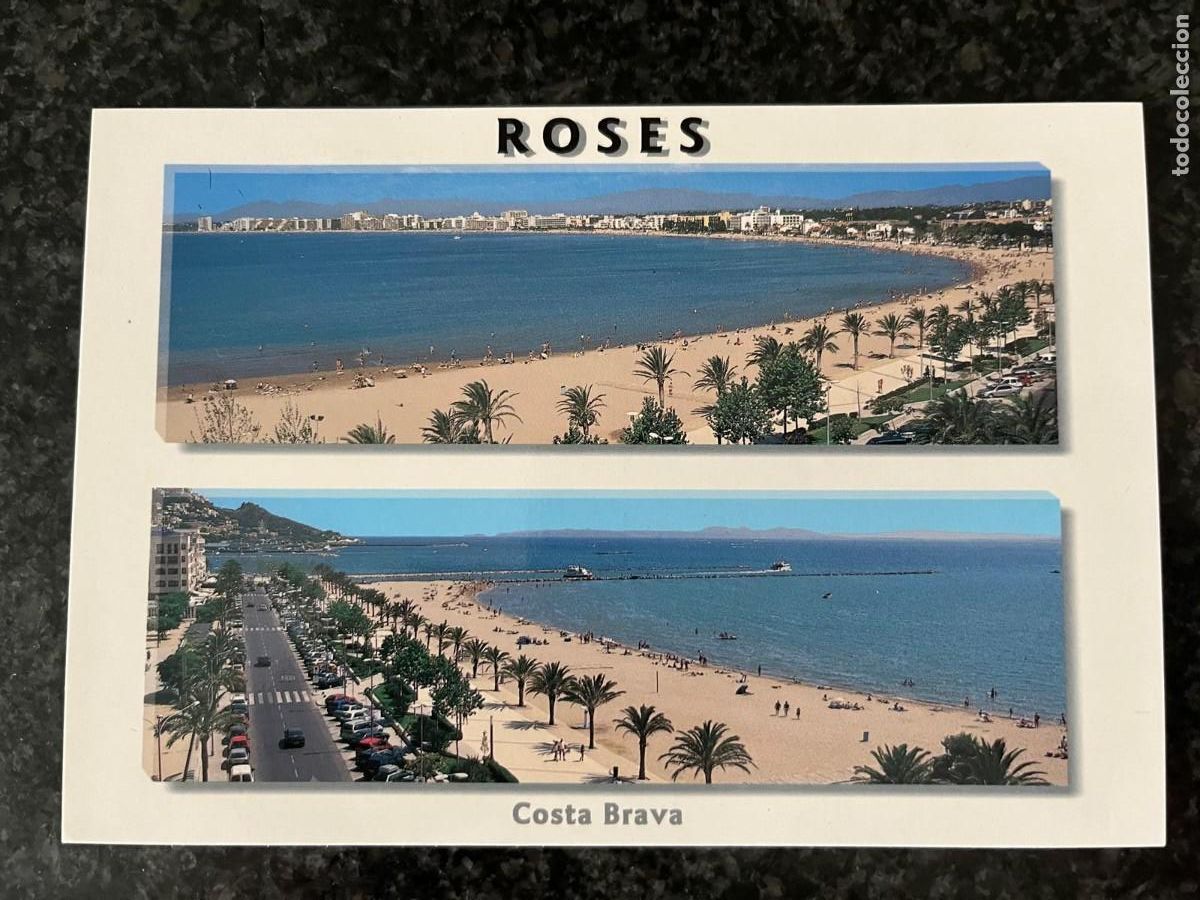 Postales: postal Roses Girona sin circular - Foto 1