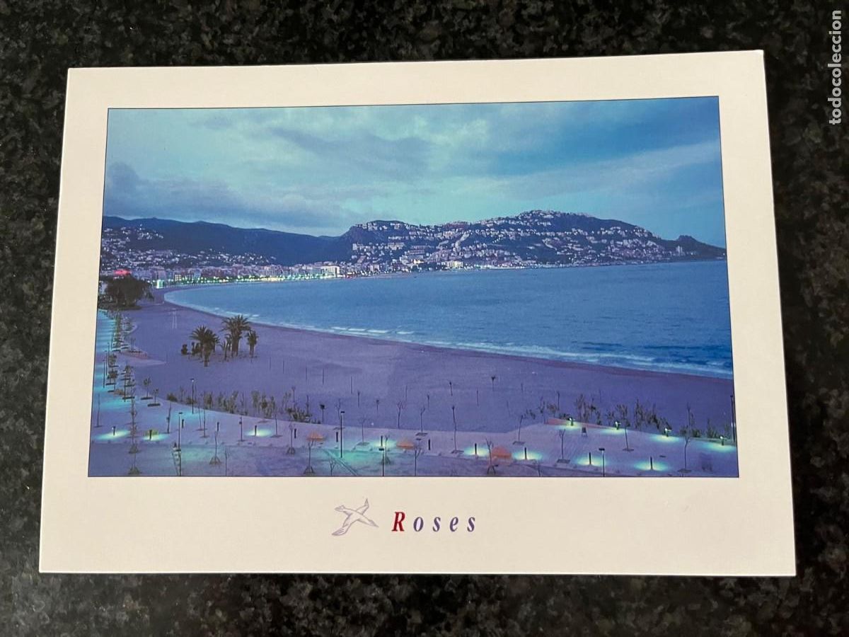 Cartoline: postal Roses Girona sin circular