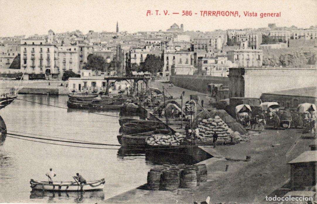 Cartoline: BONITA POSTAL - TARRAGONA - VISTA GENERAL - ED. ANGEL TOLDRA VIAZO