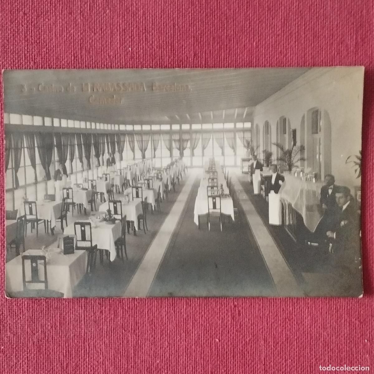 Postkarten: CASINO DE LA RABASSADA - COMEDOR - TIBIDABO - BARCELONA