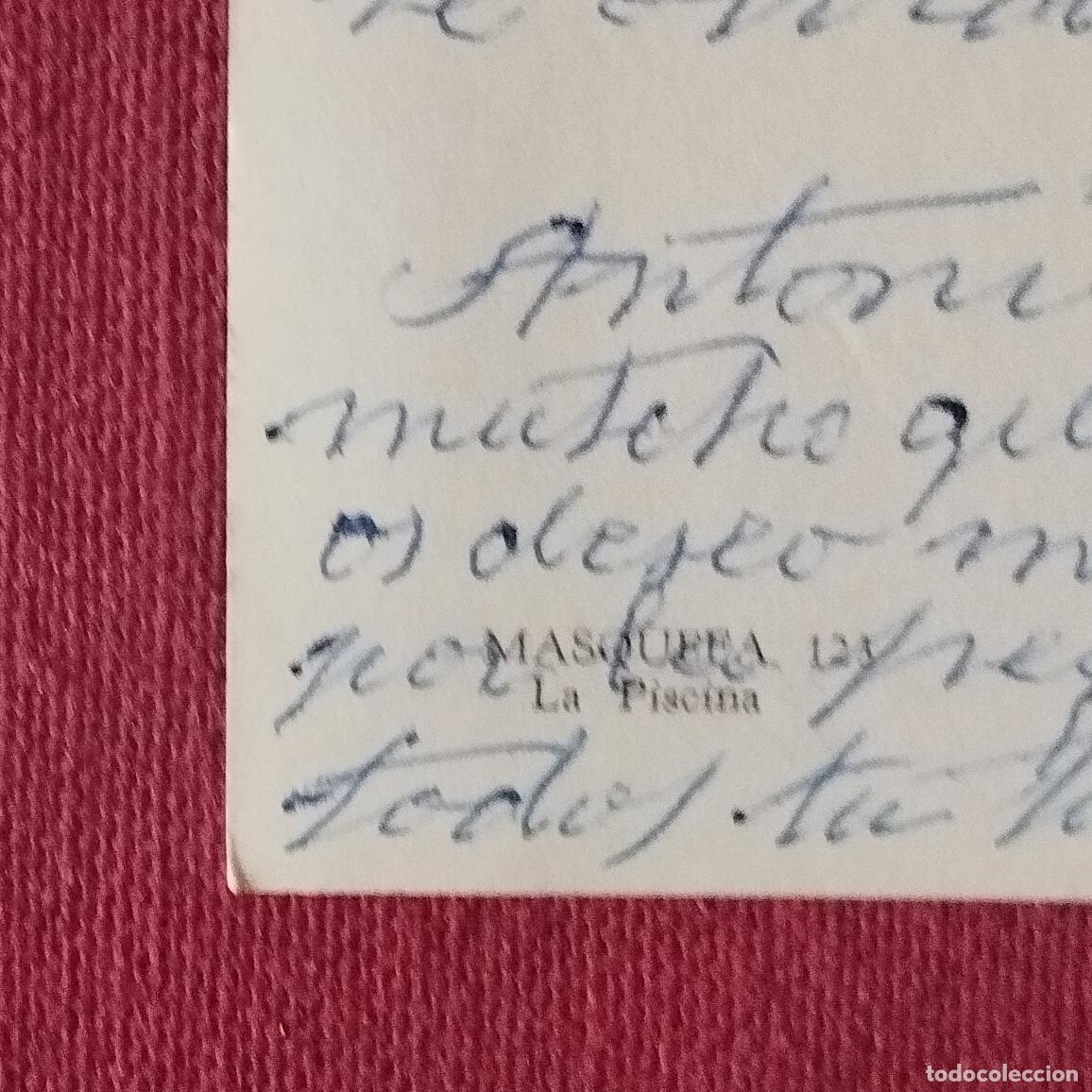 Postales: MASQUEFA - LA PISCINA - ESCRITA - Foto 2