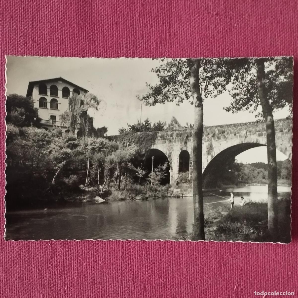 Cartoline: OLOT - GIRONA - PUENTE DE SAN ROQUE - ESCRITA