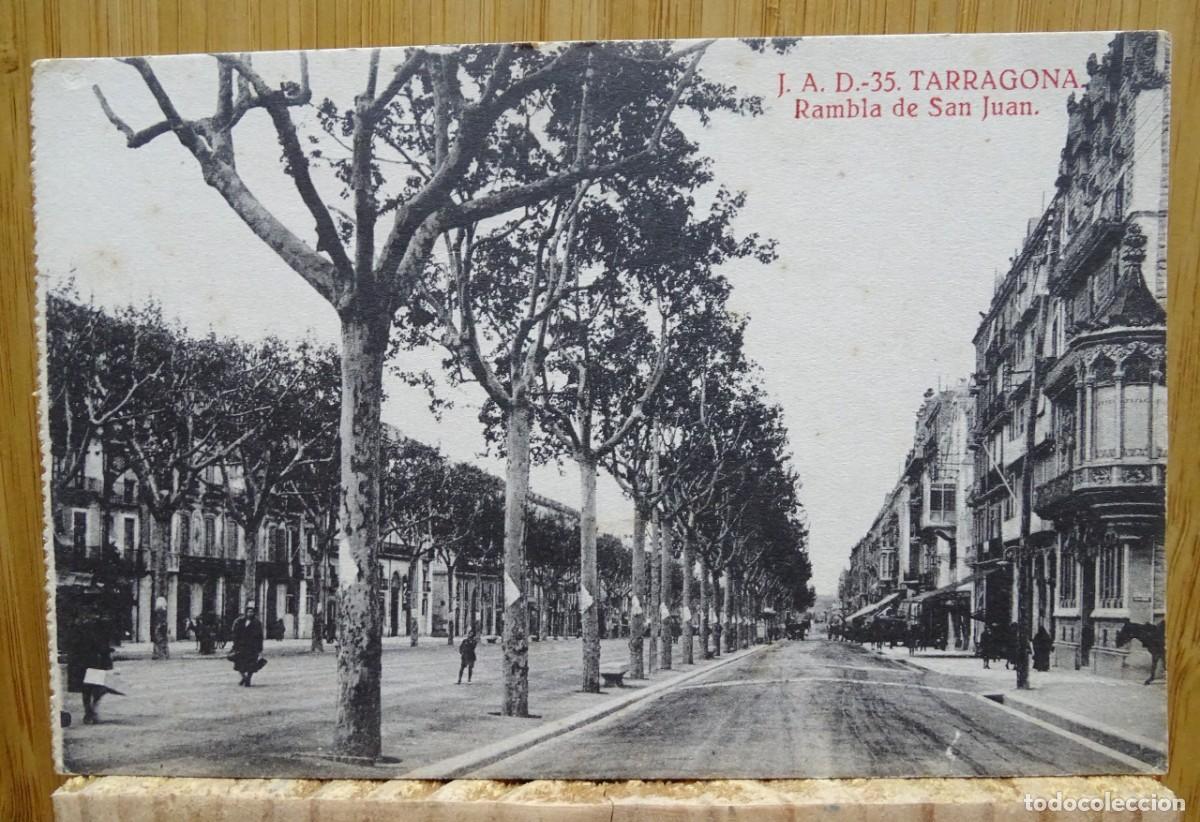 Cartoline: TARJETA POSTAL. TARRAGONA. RAMBLA DE SAN JUAN