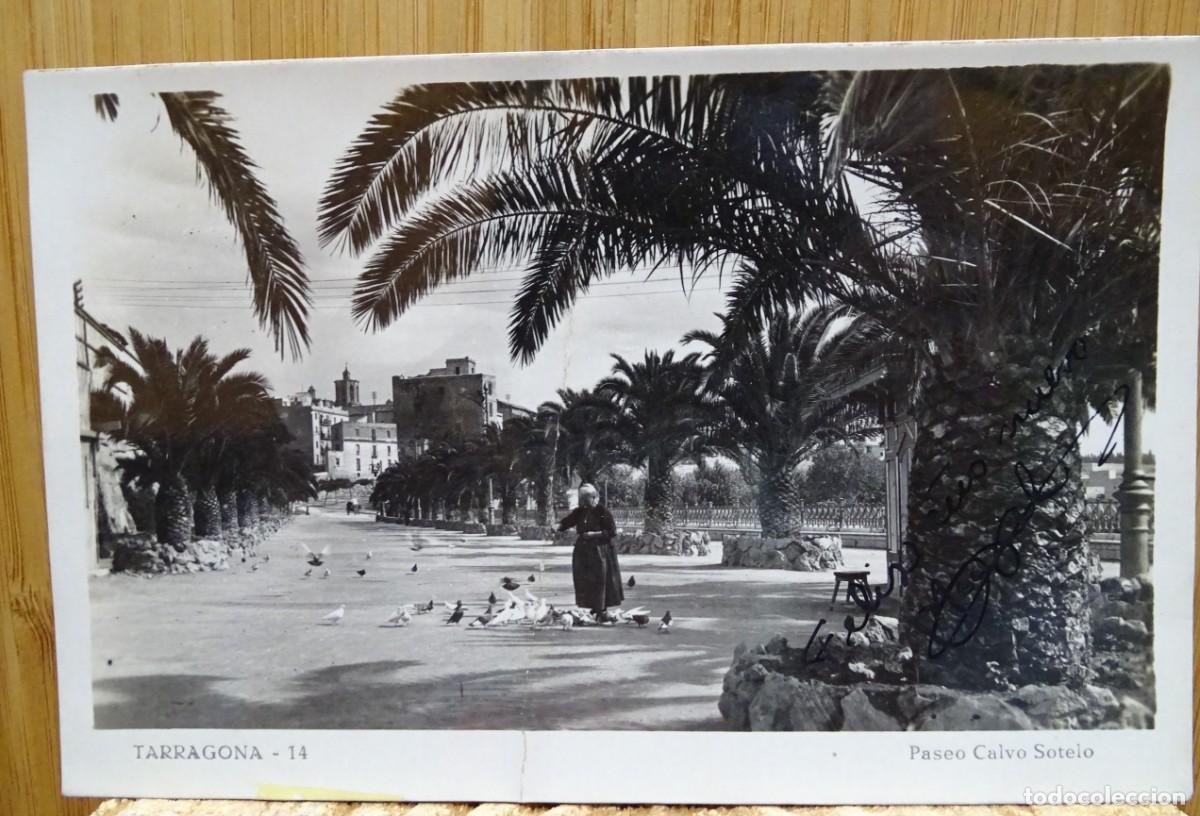 Postales: TARJETA POSTAL. TARRAGONA. PASEO CALVO SOTELO.