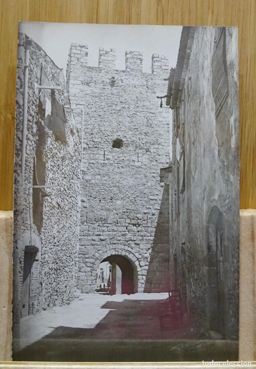 Postales: TARJETA POSTAL. MONTBLANCH.PORTAL DE BOV&Eacute;.