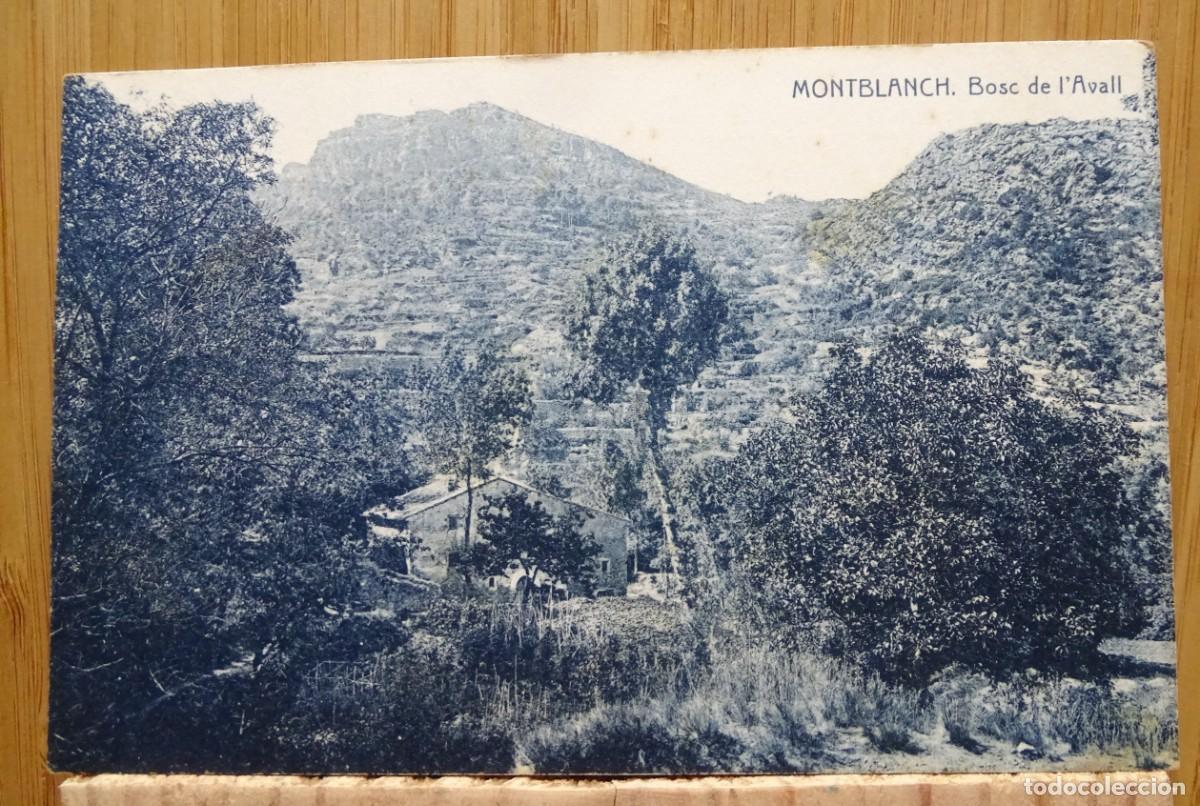 Postales: TARJETA POSTAL. MONTBLANCH.BOSC DE L'AVALL