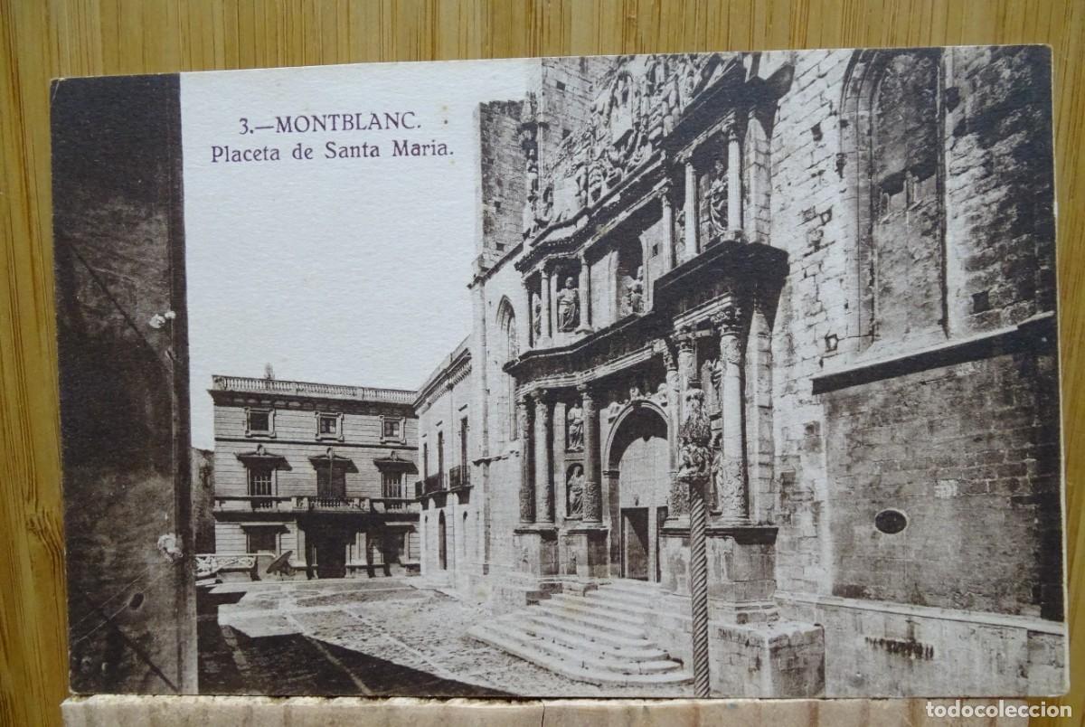 Postales: TARJETA POSTAL. MONTBLANCH.PLACETA DE SANTA MARIA.