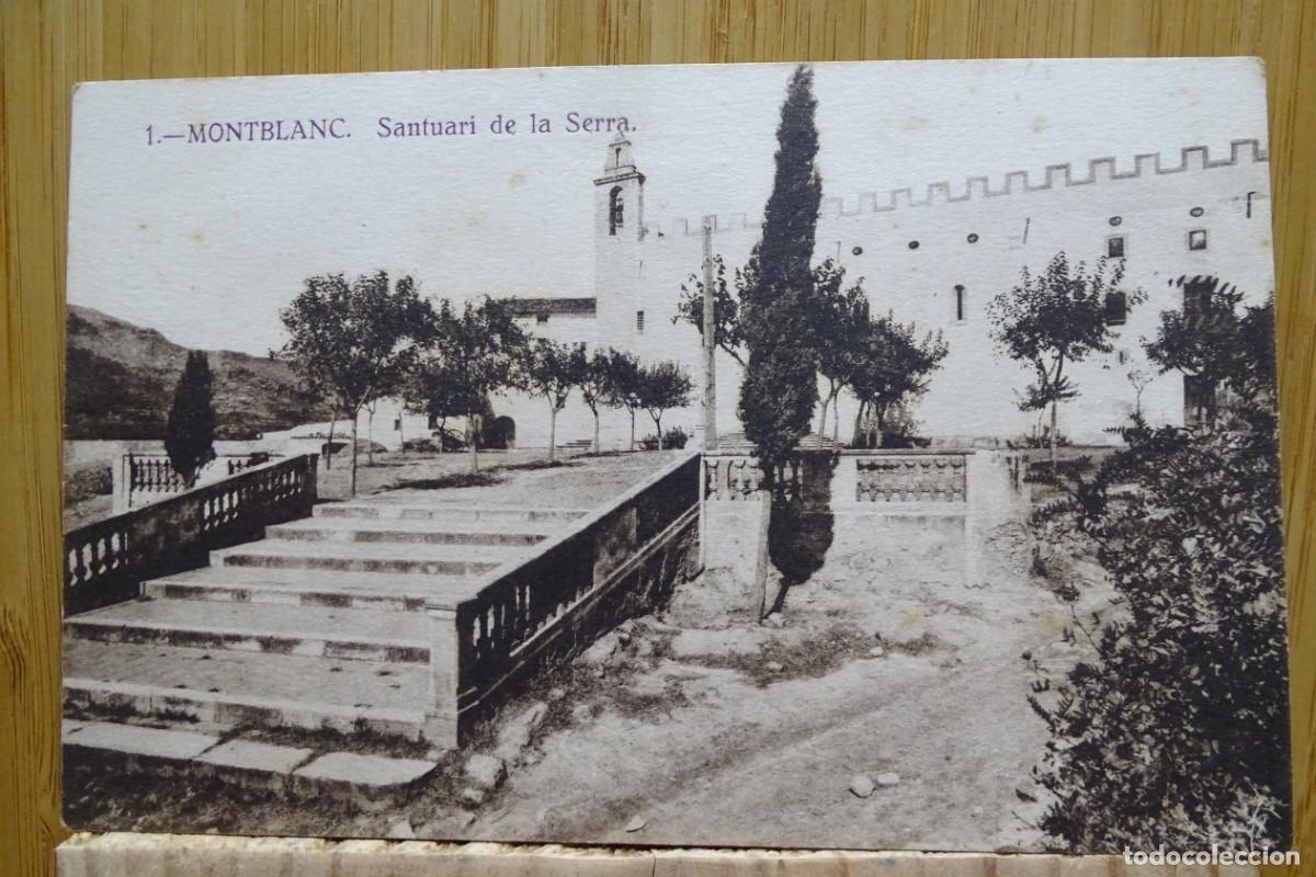 Postales: TARJETA POSTAL. MONTBLANCH.SANTUARI DE LA SERRA.