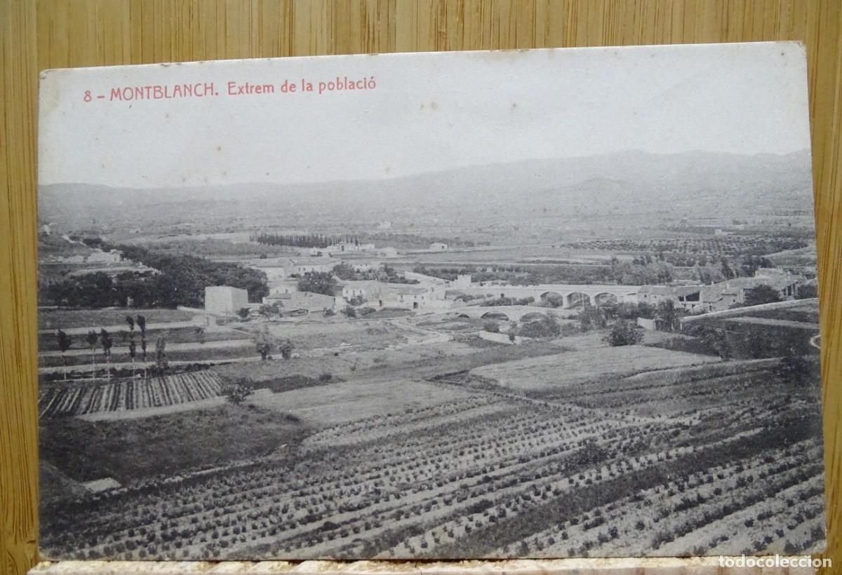 Postales: TARJETA POSTAL. MONTBLANCH.EXTREM DE LA POBLACI&Oacute;.