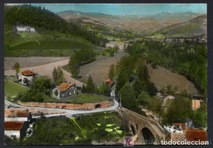 Postales: Camprod&oacute;n. *Valle del Ter desde Castillo de S. Nicol&aacute;s* Ed. Foto V. Planesas n&ordm; 514. Circulada 1964.