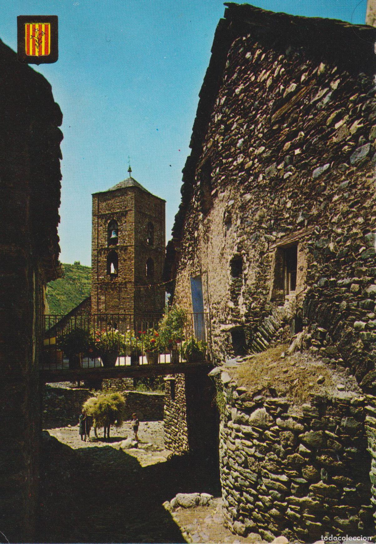 Cartoline: DURRO (LLEIDA) VALL DE BOHI, ESGLESIA ROM&Agrave;NICA DE SANTA MARIA - ESCUDO DE ORO N&ordm;189 - S/C