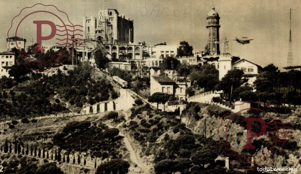 Cartoline: BARCELONA. TIBIDABO. RPPC. FOTOGRAFICA.