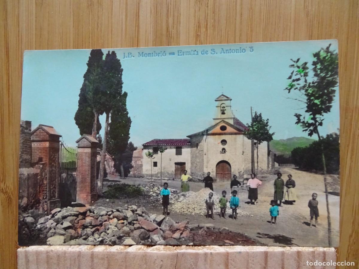 Postales: TARJETA POSTAL.J.B. MONTBRI&Oacute;-ERMITA DE SAN ANTONIO