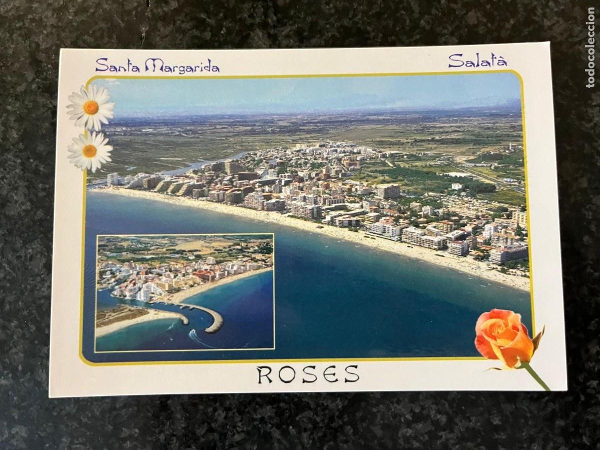 Cartes Postales: postal Rosas Girona sin circular