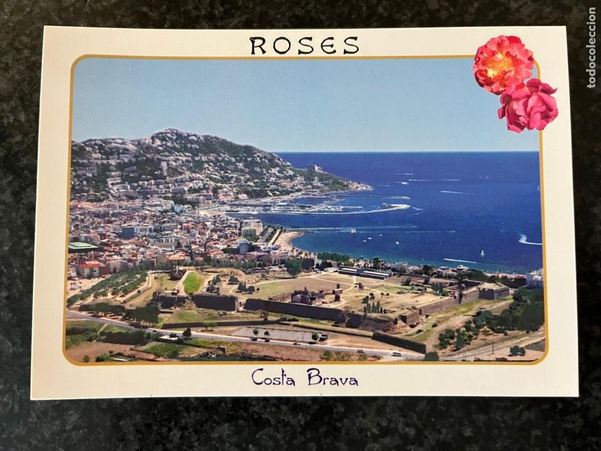 Postales: postal Rosas Girona sin circular - Foto 1