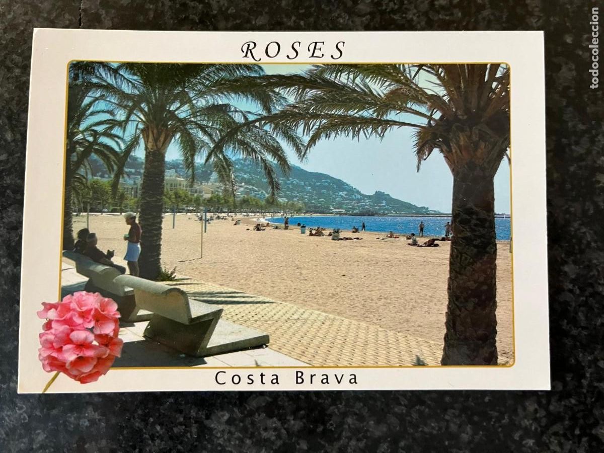 Postkarten: postal Rosas Girona sin circular