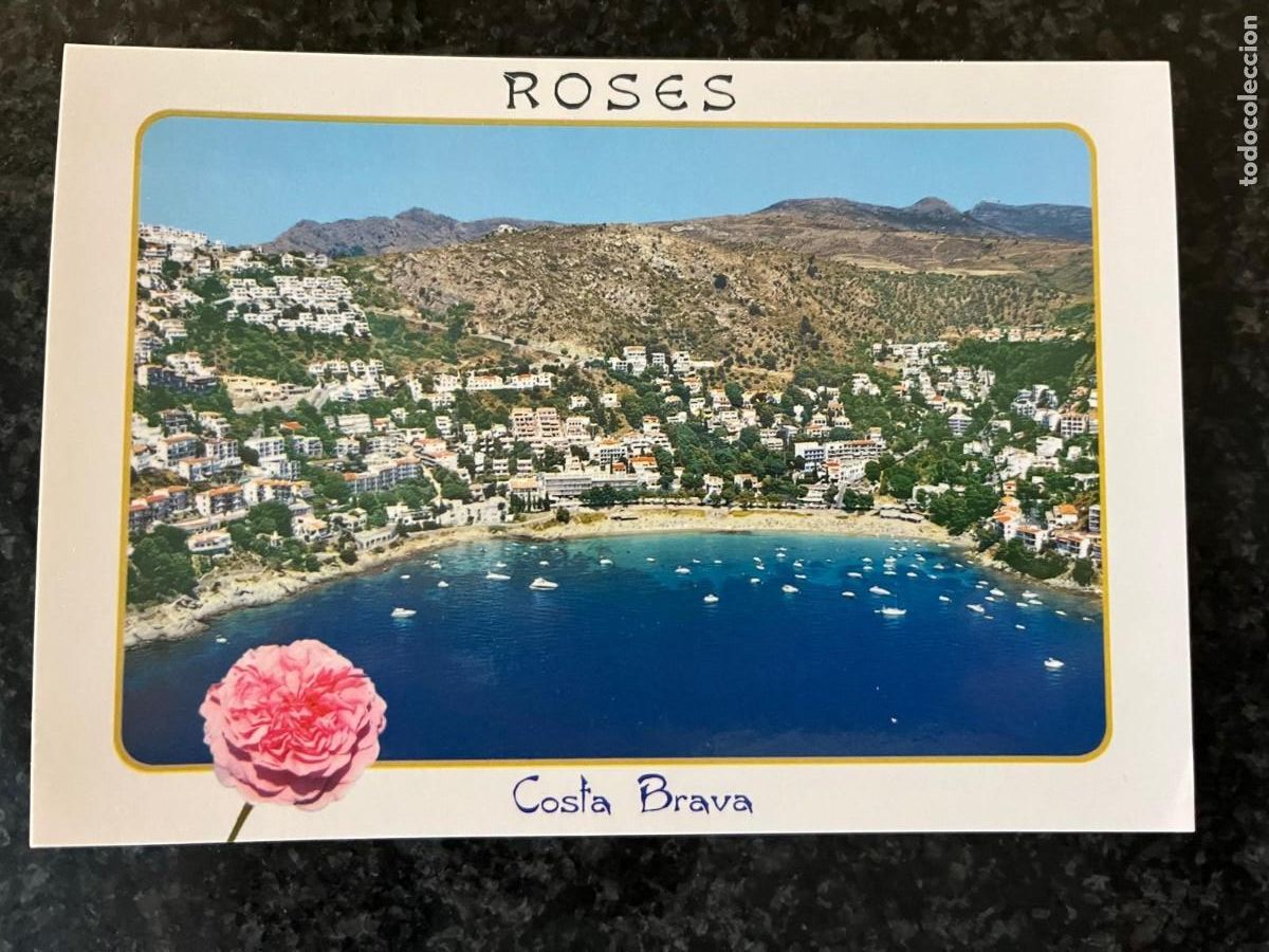 Postkarten: postal Rosas Girona sin circular