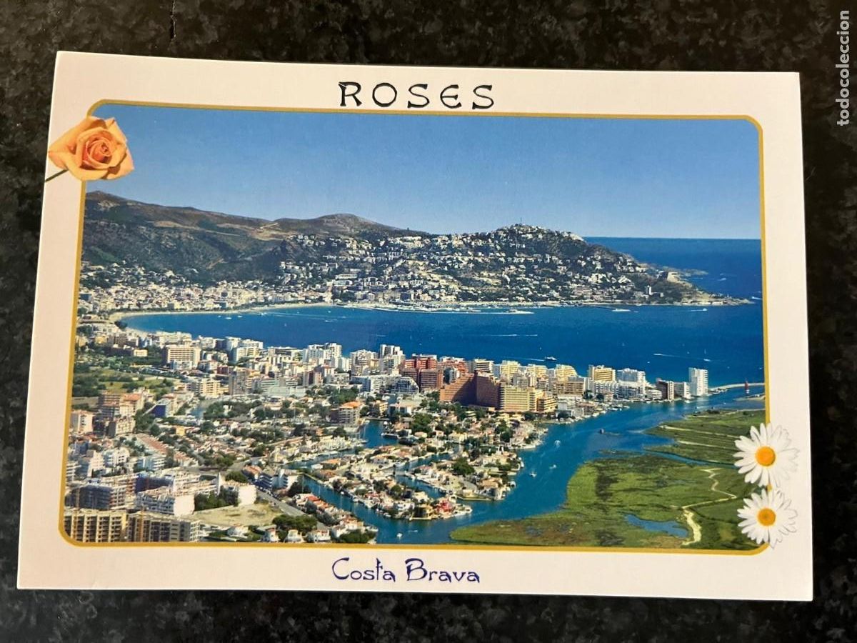 Postkarten: postal Rosas Girona sin circular