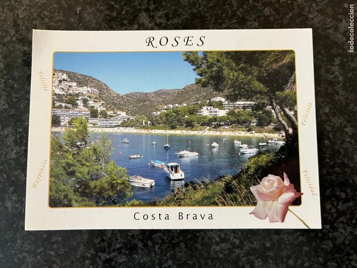 Postcards: postal Rosas Girona sin circular
