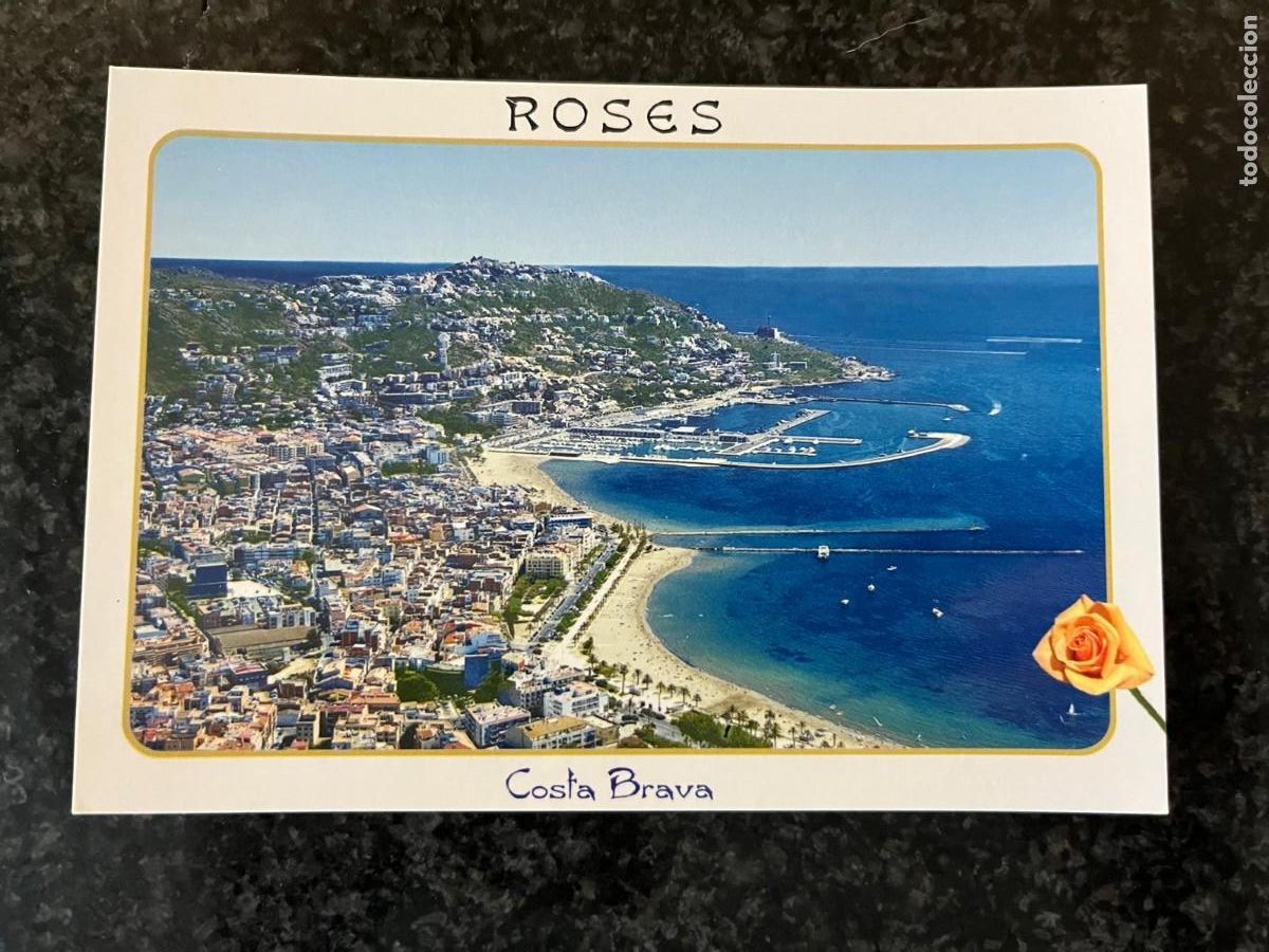 Cartes Postales: postal Rosas Girona sin circular