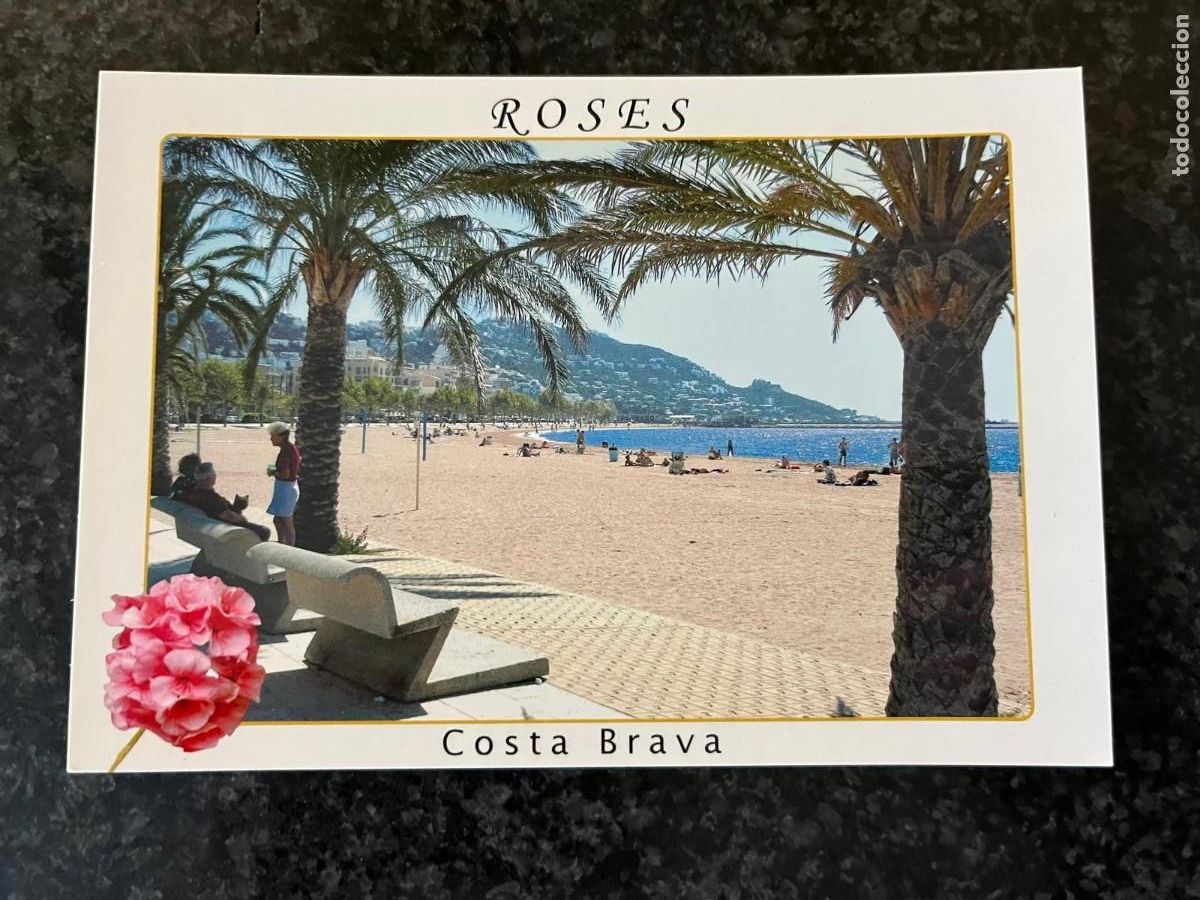 Cartes Postales: postal Rosas Girona sin circular