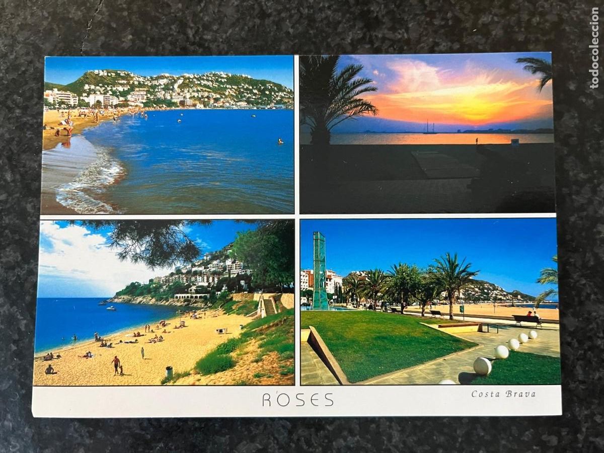 Postkarten: postal Rosas Girona sin circular