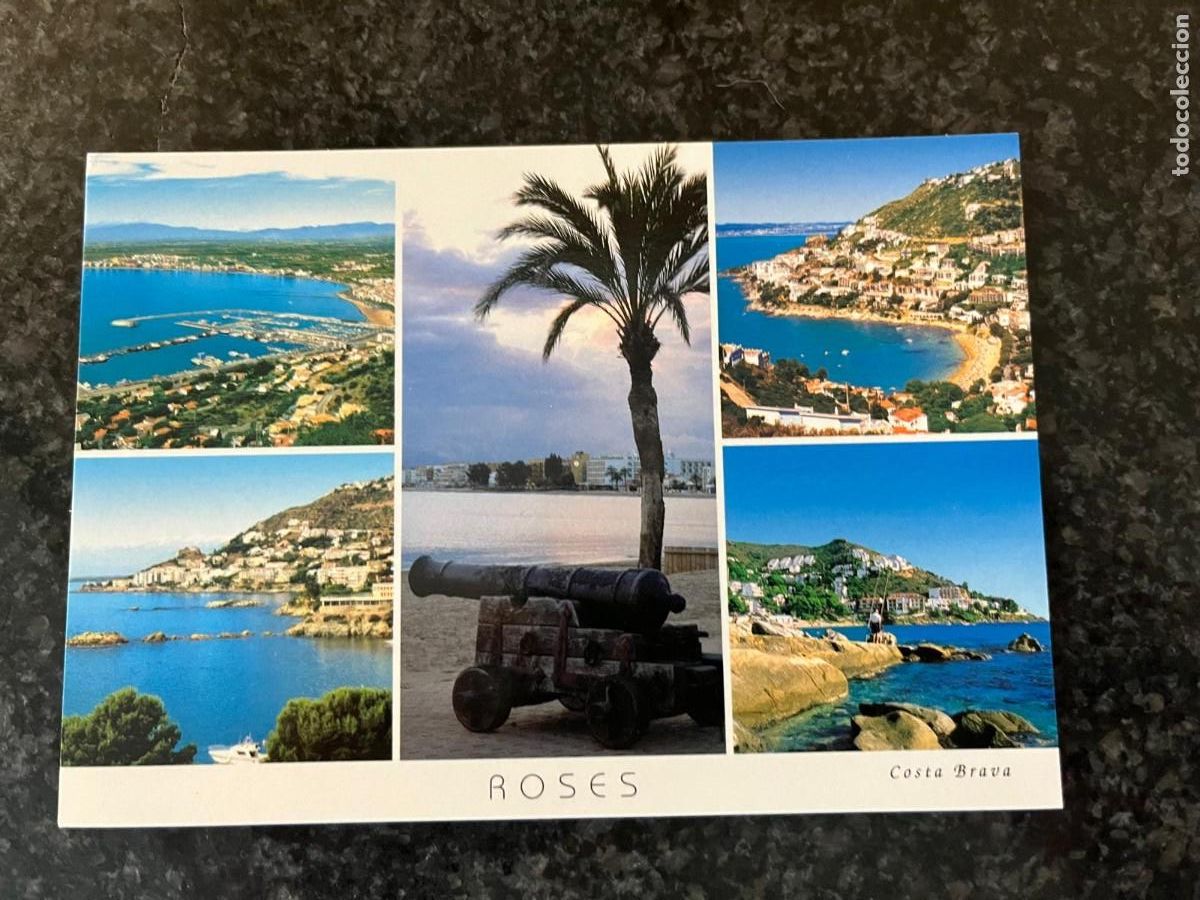 Cartes Postales: postal Rosas Girona sin circular