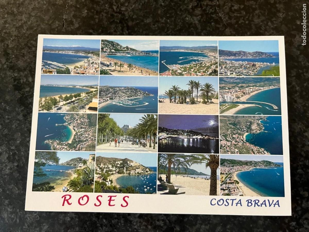 Postales: postal Rosas Girona sin circular - Foto 1