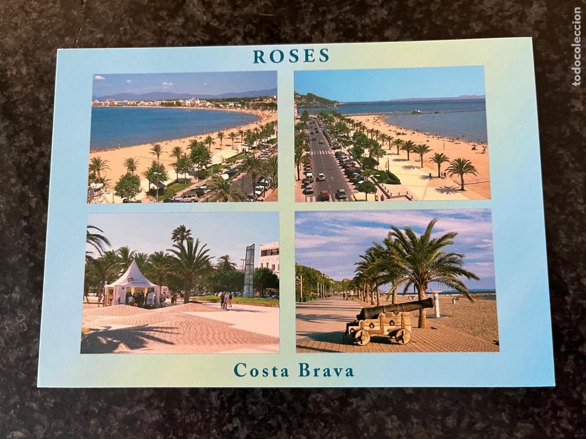 Postcards: postal Rosas Girona sin circular
