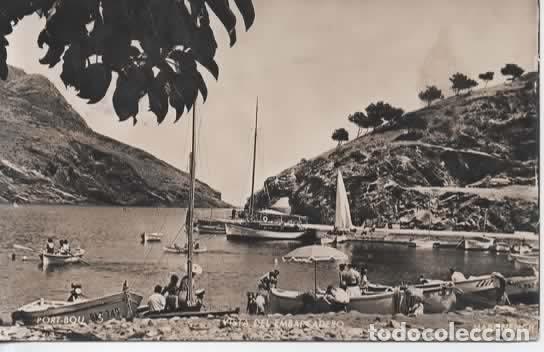 Postales: GERONA PORT BOU ESCRITA PLAYA