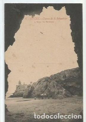 Postais: ANTIGUA POSTAL 17 SITGES CUEVA DE S SEBASTIAN L ROISIN
