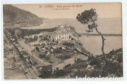 Postkarten: ANTIGUA POSTAL 36 SITGES VISTA GENERAL DEL GARRAF L ROISIN