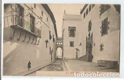 Postcards: ANTIGUA POSTAL 46 SITGES MARYCEL PLAZA L ROISIN