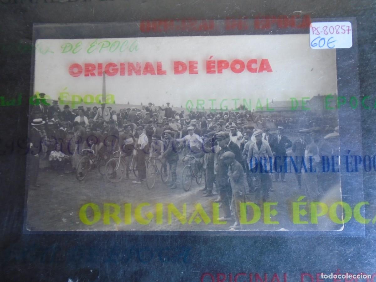 Postales: (PS-80857)POSTAL FOTOGRAFICA DE SABADELL-CURSA CICLISTA