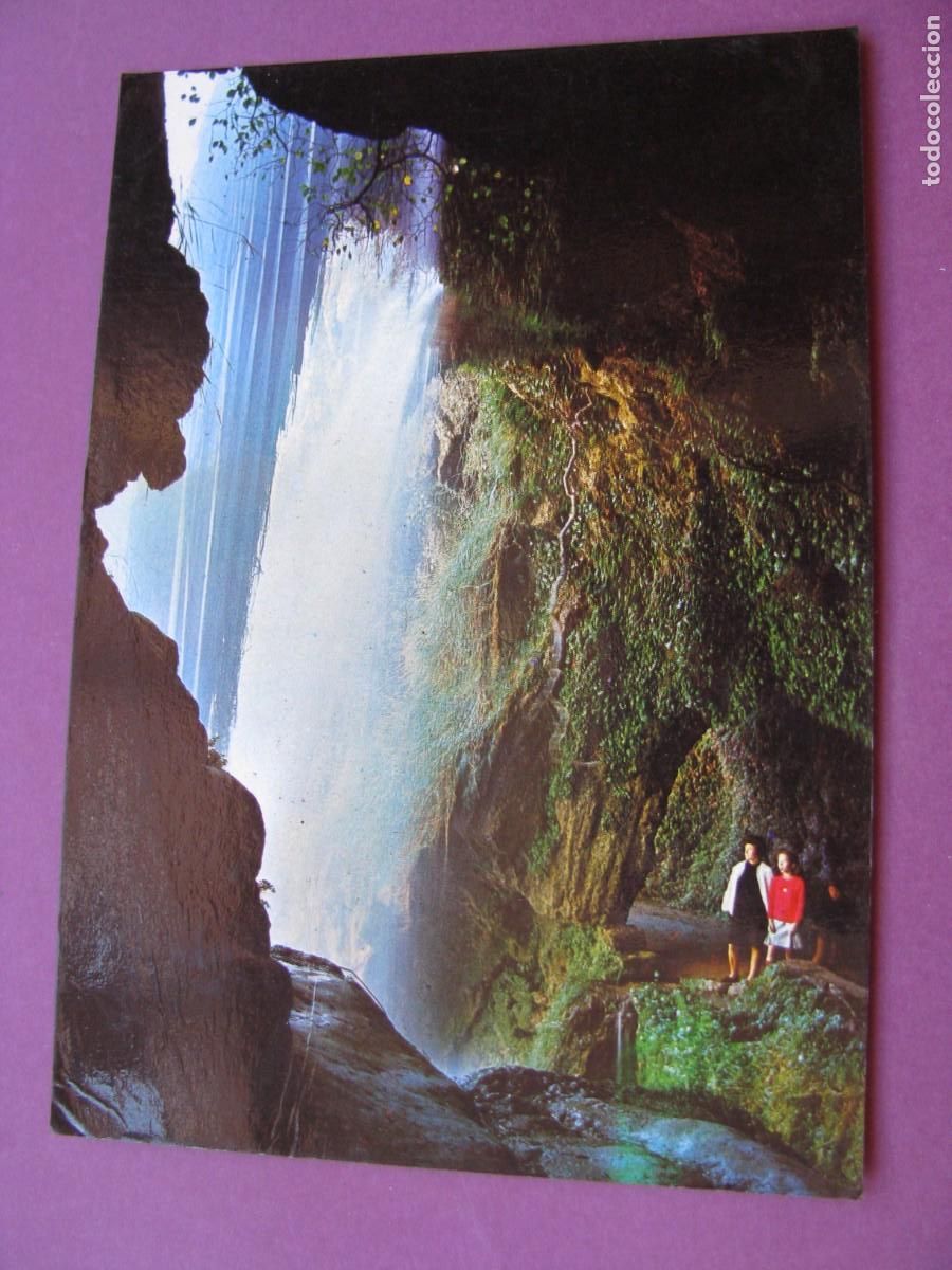 Postkarten: POSTAL DE SANT MIQUEL DEL FAY. MIL A&Ntilde;OS DE HISTORIA. SOTA LA CASCADA. F.I.T.E.R. CIRCULADA