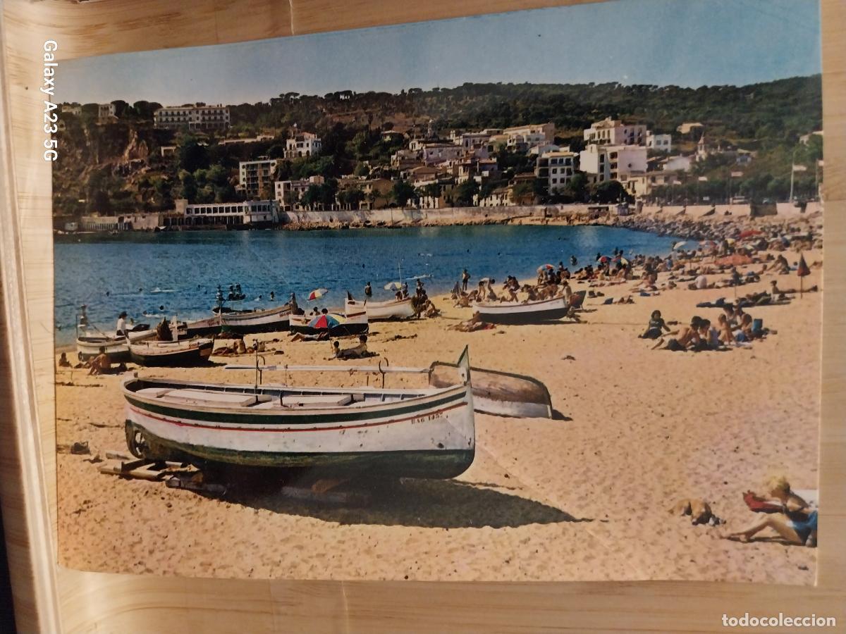 Postcards: SAN FELIU DE GUIXOLS ED ARRIBAS 2008 SC ORIGINAL PLAYA ANIMADA BARCAS