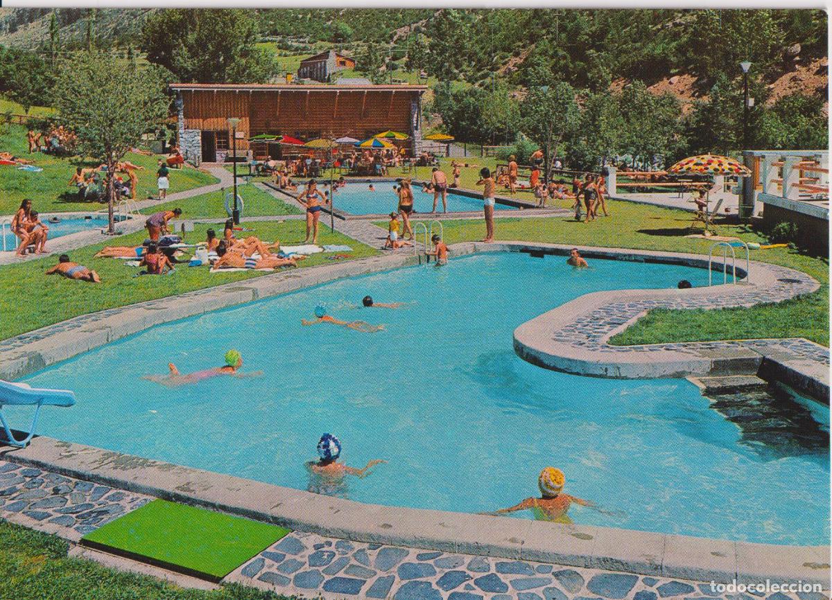 Postcards: CALDES DE BOHI (LLEIDA) PISCINAS - FOT.A.CAMPA&Ntilde;A N&ordm;3912 - S/C