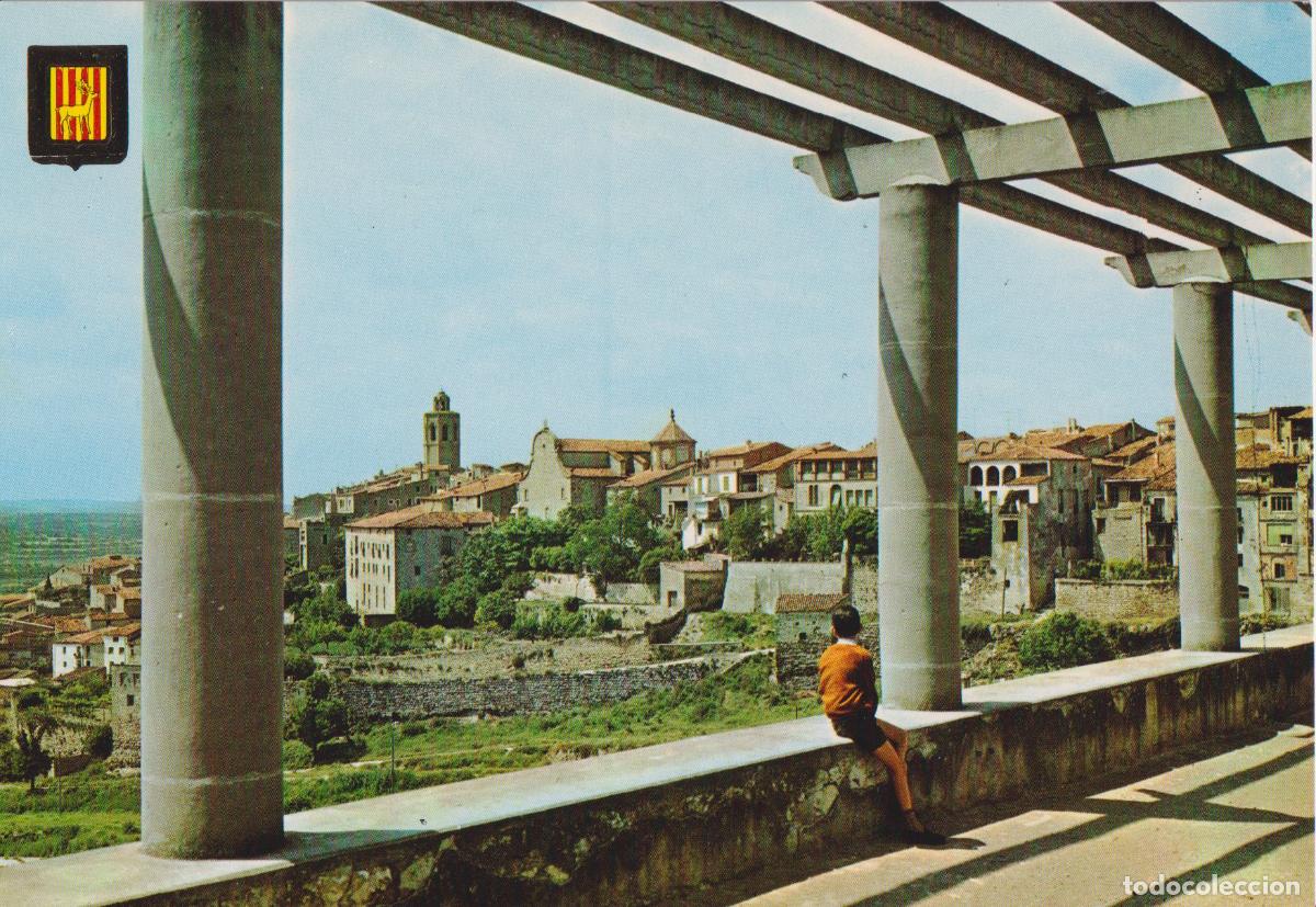 Postcards: CERVERA (LLEIDA) VISTA GENERAL DESDE EL MIRADOR - ESCUDO DE ORO N&ordm;5178 - S/C