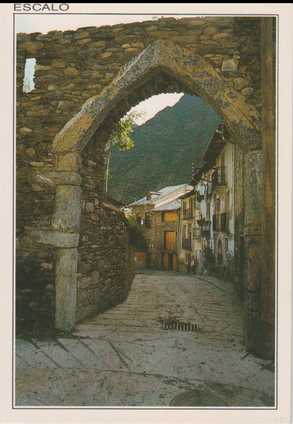 Postkarten: ESCAL&Oacute;, PALLARS SUBIR&Agrave; (LLEIDA) PORTALADA DE LA MURALLA MEDIEVAL - EDICIONES SICILIA N&ordm;342 - S/C