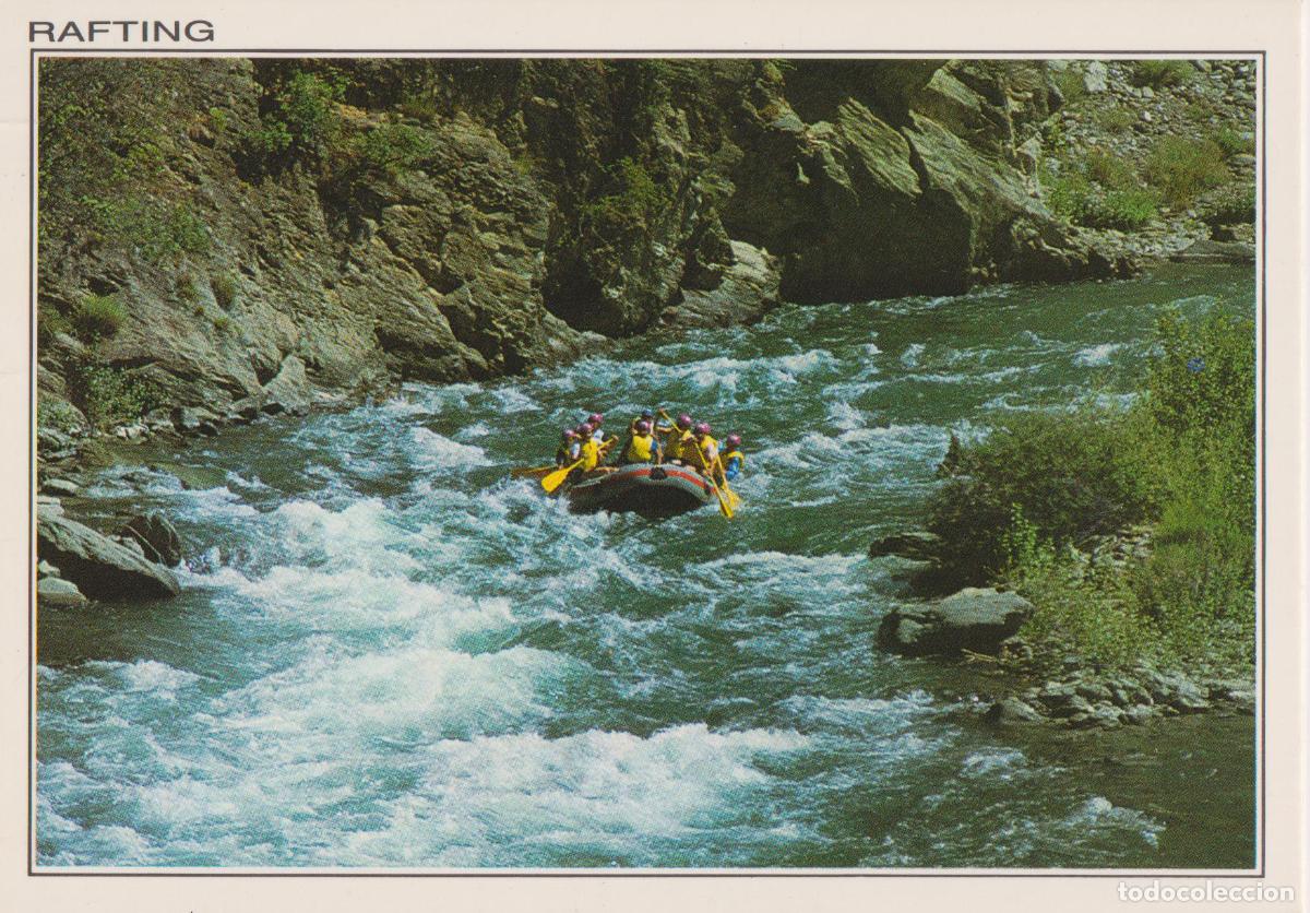 Postais: LLAVORSI (LLEIDA) RAFTING A LA NOGUERA PALLARESA - EDICIONES SICILIA - CIRCULADA